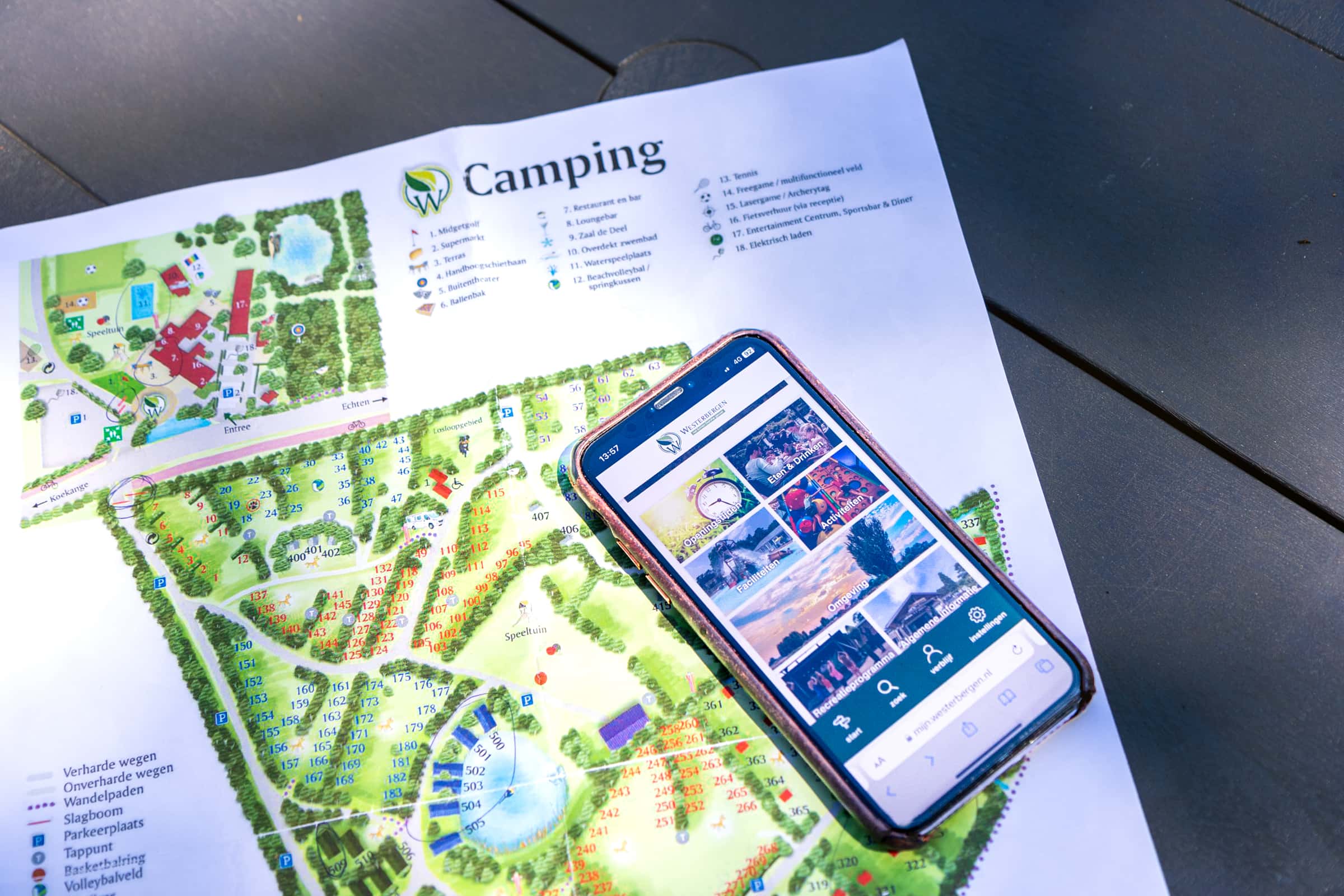 Multifunctionele gasten-app