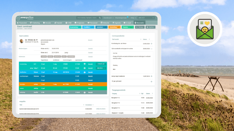 Gastcommunicatie automatiseren