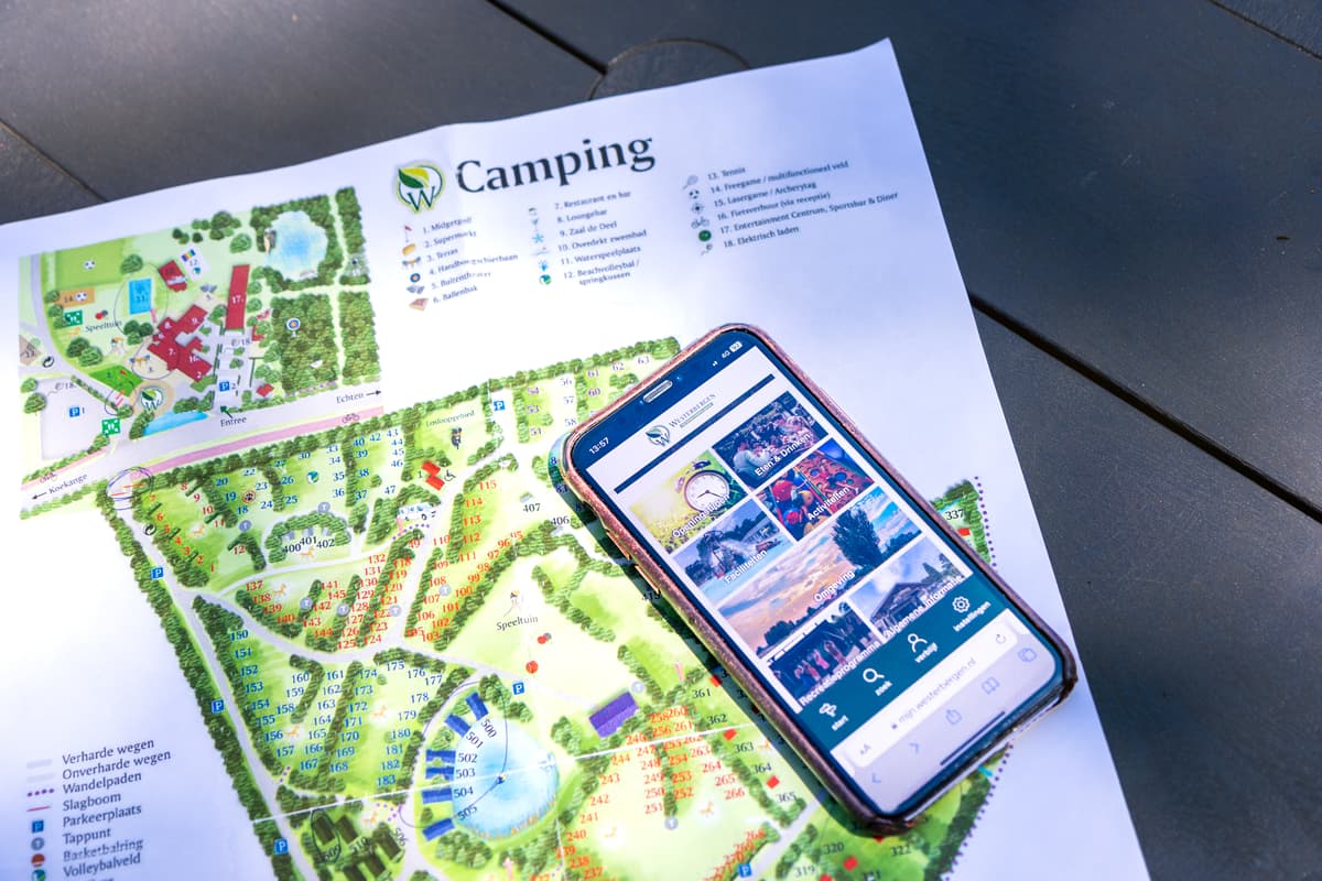 Multifunctionele gasten-app