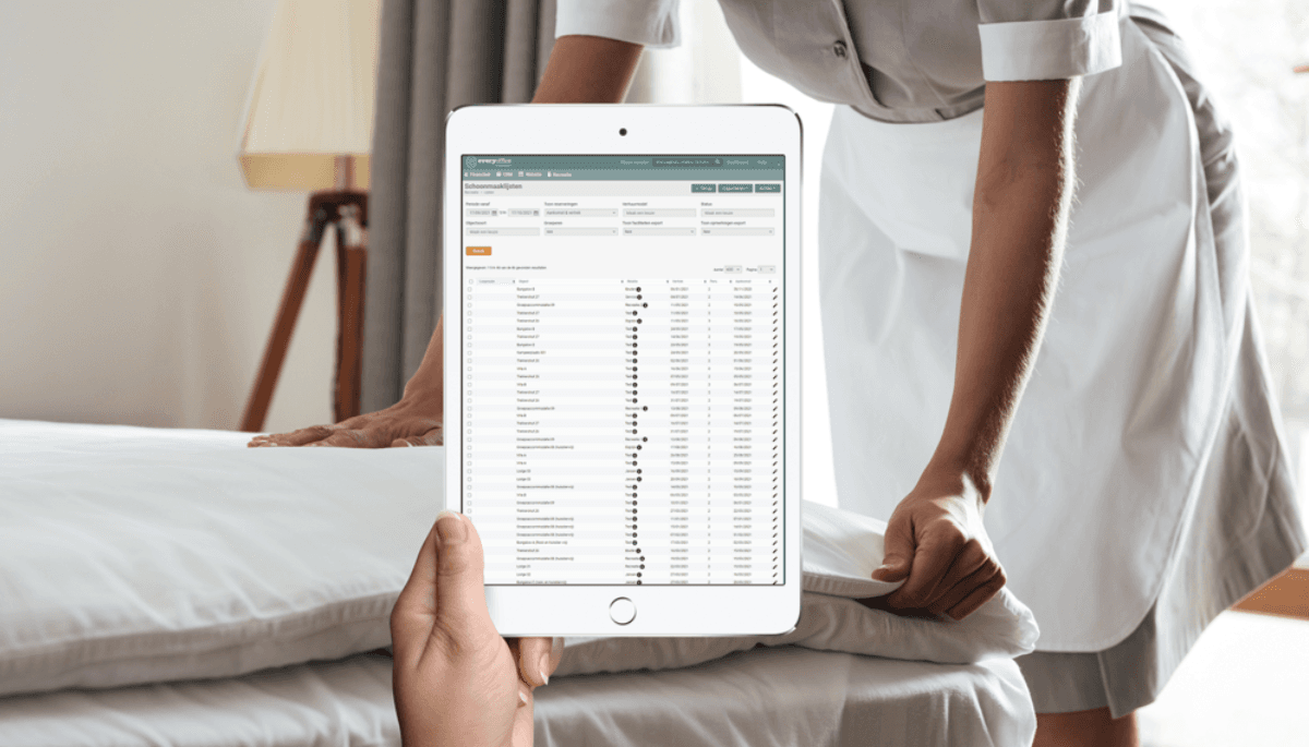 Takenplanning voor schoonmaak