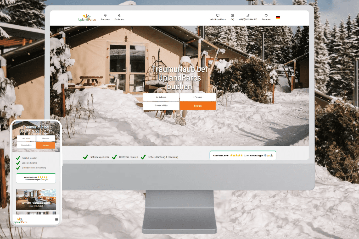 Een eigen website voor je park
